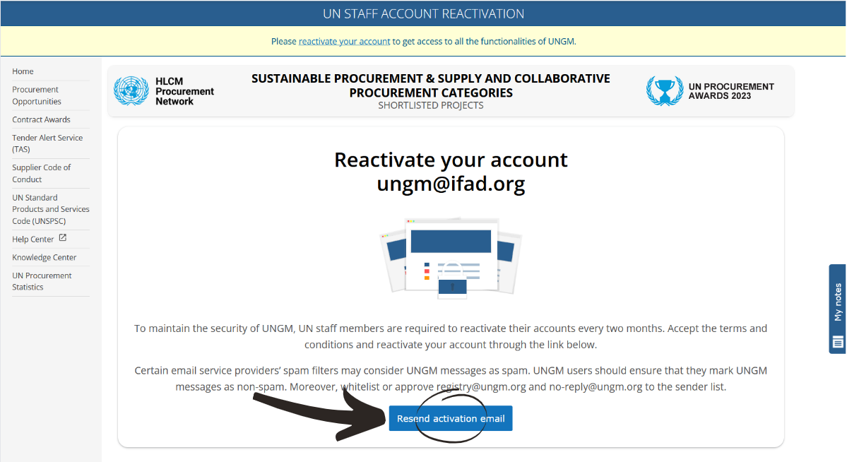 Account Reactivation