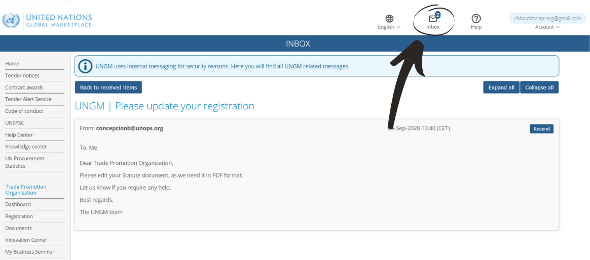 the-registration-status-of-my-registration-on-the-trade-promotion